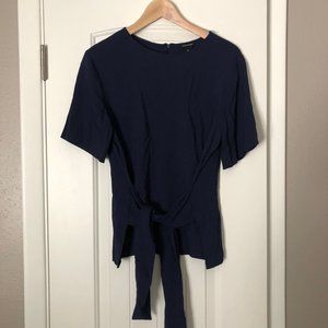 Club Monaco Navy Blue Medium Top